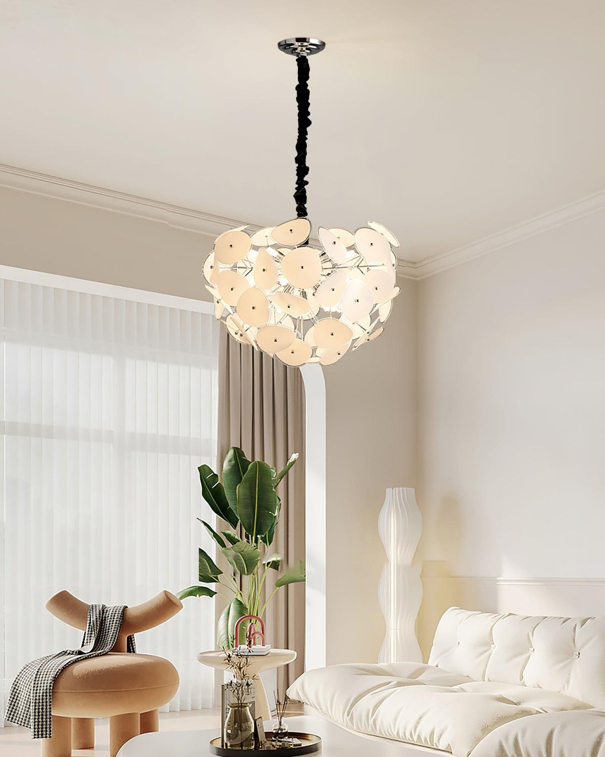 Poppy Glass Curated Mouth-Blown Frosted Glass Ch – handcrafted surface texture