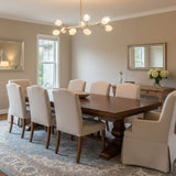 Porcelain Magnolia Curated Hand-Thrown Ceramic C – illuminated warm ambiance setting
