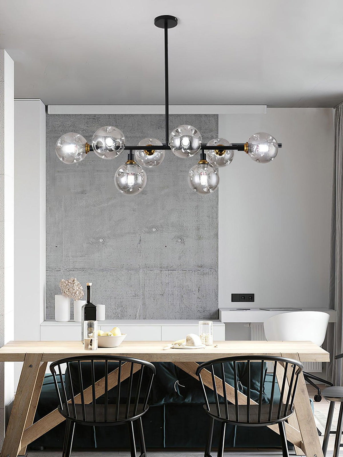 Primas Glass Curated Mouth-Blown Frosted Glass C – handcrafted surface texture
