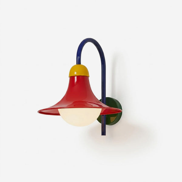 Primora Curated Iron & Glass Wall Sconce