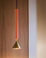 Pylon Curated Iron & Glass Pendant Light – architectural ceiling profile