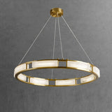 Qatar Alabaster Curated Alabaster Chandelier – ∅ 39.4 x H 59  Dia 100cm x H 150cm finish configuration