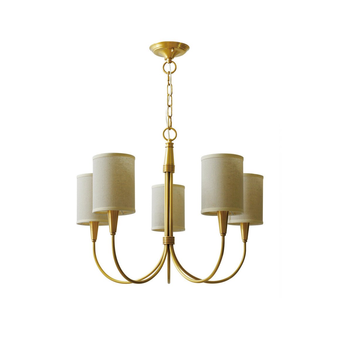 Quincy Curated Mouth-Blown Frosted Glass Chandel – illuminated warm ambiance setting
