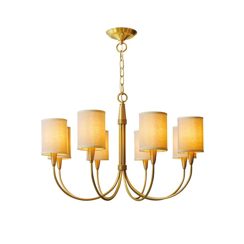 Quincy Curated Mouth-Blown Frosted Glass Chandel – 8 Heads ∅ 31.5 x H 19.7  Dia 80cm x H 50 finish configuration