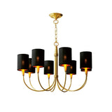Quincy Curated Mouth-Blown Frosted Glass Chandel – 8 Heads ∅ 31.5 x H 19.7  Dia 80cm x H 50 finish configuration #1