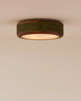 Chandelier View 10 | Nura Leather & Walnut Chandelier | Japandi Artisan Ceiling Light | JINSHE | JINSHE