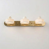 Tavros Alabaster Curated Alabaster Wall Sconce – 3 Heads L 50cm x H 8cm  L 19.6 x H 3.1 finish configuration