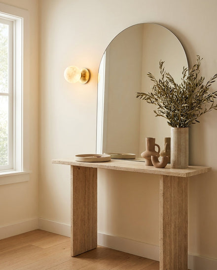 Radiora Alabaster Wall Sconce