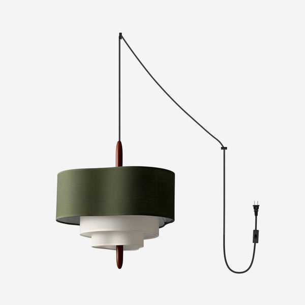 Raphia Curated Iron & Glass Pendant Light