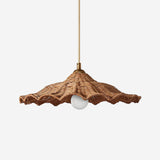 Ravela Rattan Curated Solid Brass Pendant Light – Solid Brass Pendant Light