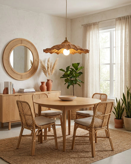 Ravela Rattan Pendant Light