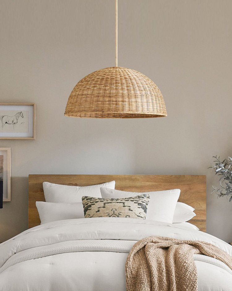 Ravena Curated Solid Brass Pendant Light – structural canopy joint detail