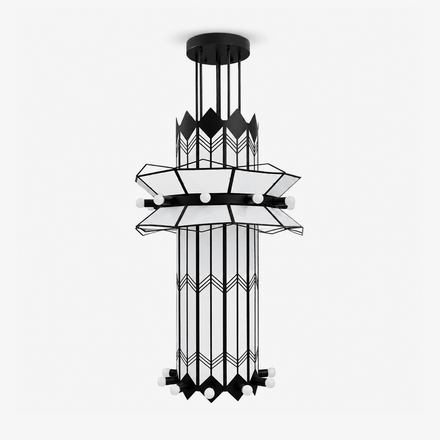 Rayonne Art Deco Pendant Light