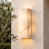 Spanish Alabaster Wall Lamp View 10 | Rectangular Alabaster Wall Sconce | JINSHE | JINSHE