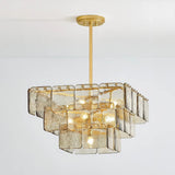 Regal Curated Mouth-Blown Frosted Glass Chandeli – ∅ 24.5 x H 15.2 finish configuration
