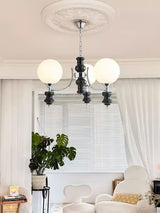 Regal Orb Curated Mouth-Blown Frosted Glass Chan – handcrafted surface texture