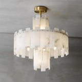Regina Alabaster Curated Alabaster Chandelier – ∅ 39.3 x H 26.7  Dia 100cm x H 68cm finish configuration