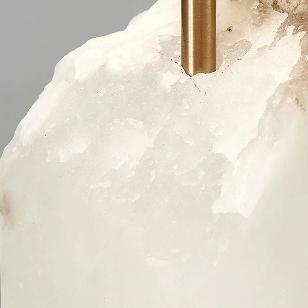 Spanish Alabaster Table Lamp View 12 | Natural Spanish Alabaster Regina Table Lamp | Modern Luxury Lighting | JINSHE | JINSHE