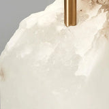 Spanish Alabaster Table Lamp View 12 | Natural Spanish Alabaster Regina Table Lamp | Modern Luxury Lighting | JINSHE | JINSHE