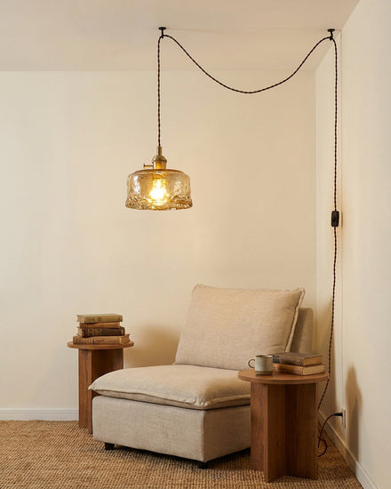 Retro Adonia Plug In Pendant Light