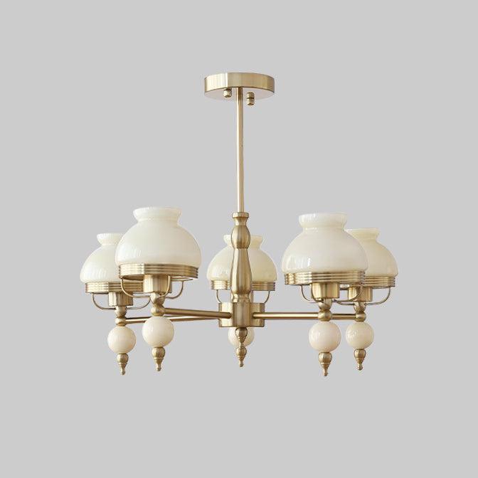 Hand-cast Resin Chandelier View 18 | Retro Furongna Hand-cast Resin Chandelier | The Sculptural Art Collection | JINSHE | JINSHE
