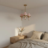 Hand-cast Resin Chandelier View 5 | Retro Furongna Hand-cast Resin Chandelier | The Sculptural Art Collection | JINSHE | JINSHE