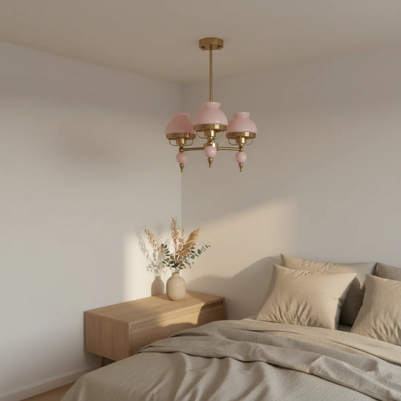 Hand-cast Resin Chandelier View 5 | Retro Furongna Hand-cast Resin Chandelier | The Sculptural Art Collection | JINSHE | JINSHE