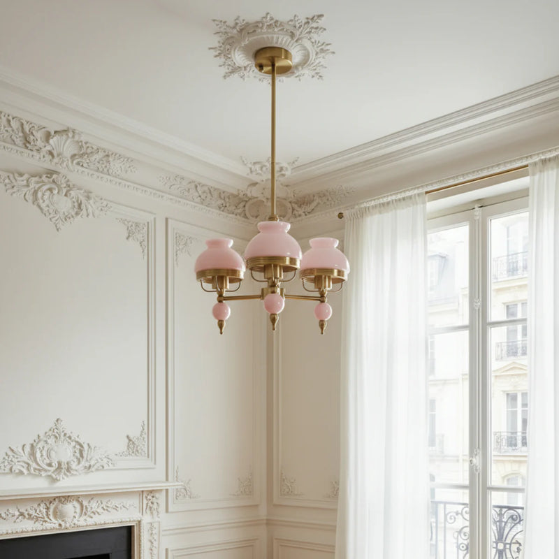 Hand-cast Resin Chandelier View 6 | Retro Furongna Hand-cast Resin Chandelier | The Sculptural Art Collection | JINSHE | JINSHE