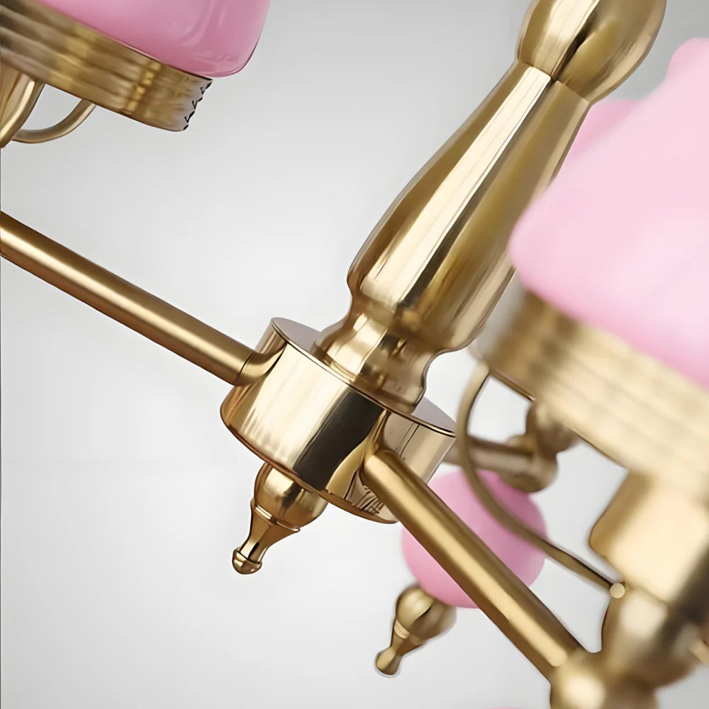 Hand-cast Resin Chandelier View 12 | Retro Furongna Hand-cast Resin Chandelier | The Sculptural Art Collection | JINSHE | JINSHE