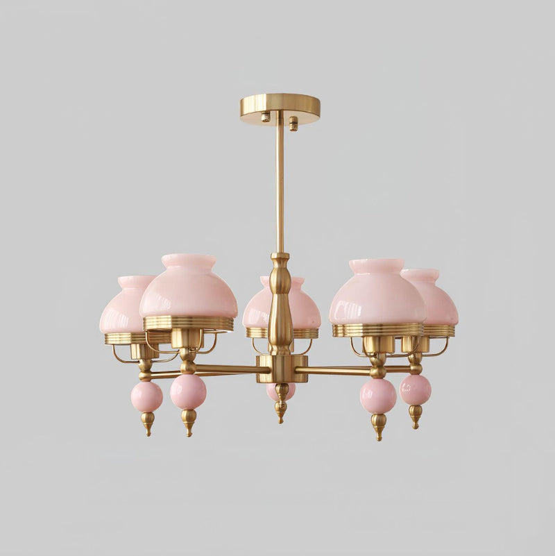 Hand-cast Resin Chandelier View 14 | Retro Furongna Hand-cast Resin Chandelier | The Sculptural Art Collection | JINSHE | JINSHE