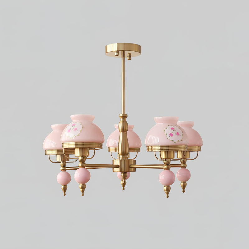 Hand-cast Resin Chandelier View 16 | Retro Furongna Hand-cast Resin Chandelier | The Sculptural Art Collection | JINSHE | JINSHE