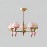 Hand-cast Resin Chandelier View 16 | Retro Furongna Hand-cast Resin Chandelier | The Sculptural Art Collection | JINSHE | JINSHE