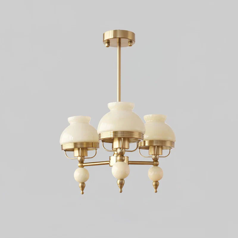 Hand-cast Resin Chandelier View 17 | Retro Furongna Hand-cast Resin Chandelier | The Sculptural Art Collection | JINSHE | JINSHE