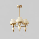Hand-cast Resin Chandelier View 17 | Retro Furongna Hand-cast Resin Chandelier | The Sculptural Art Collection | JINSHE | JINSHE