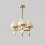 Hand-cast Resin Chandelier View 19 | Retro Furongna Hand-cast Resin Chandelier | The Sculptural Art Collection | JINSHE | JINSHE