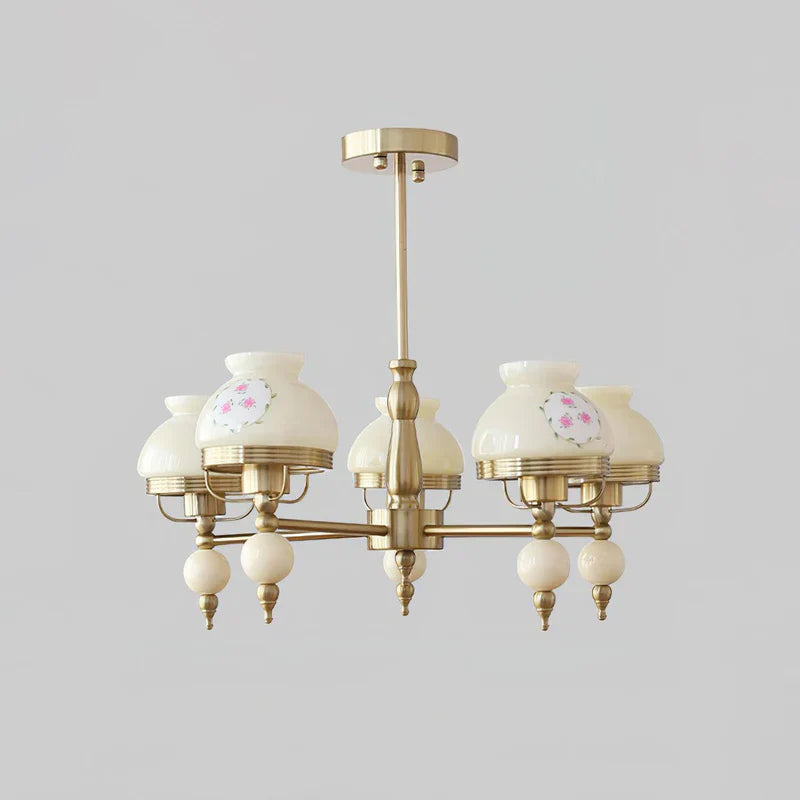 Hand-cast Resin Chandelier View 20 | Retro Furongna Hand-cast Resin Chandelier | The Sculptural Art Collection | JINSHE | JINSHE