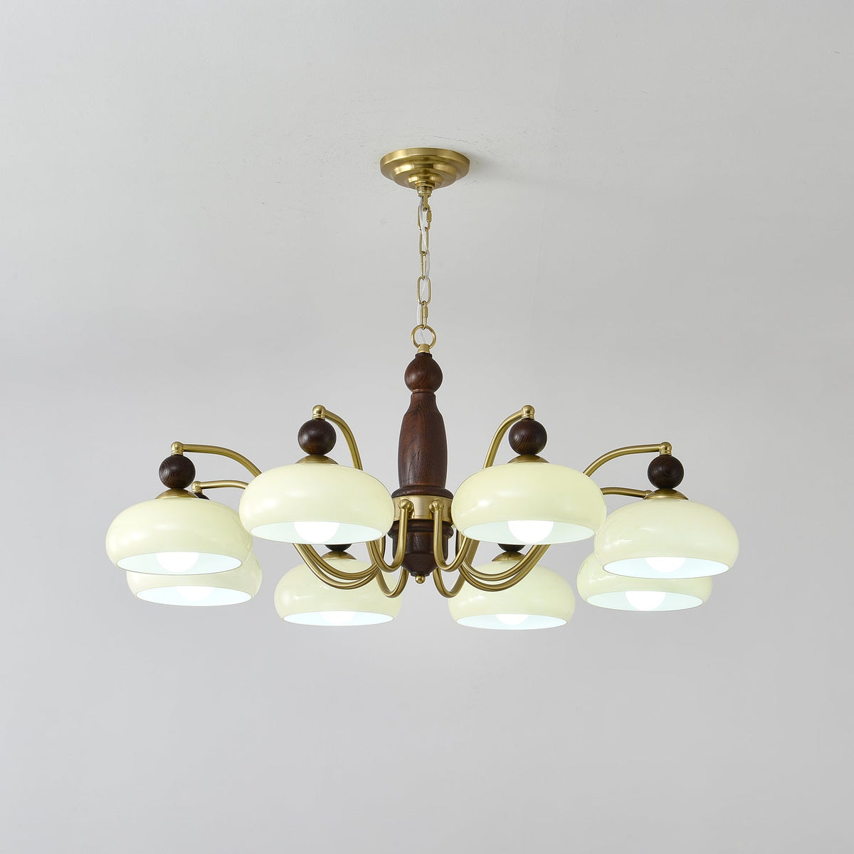 Revival Crown Chandelier – Ambient Illumination in Luxury Interior Setting View 12