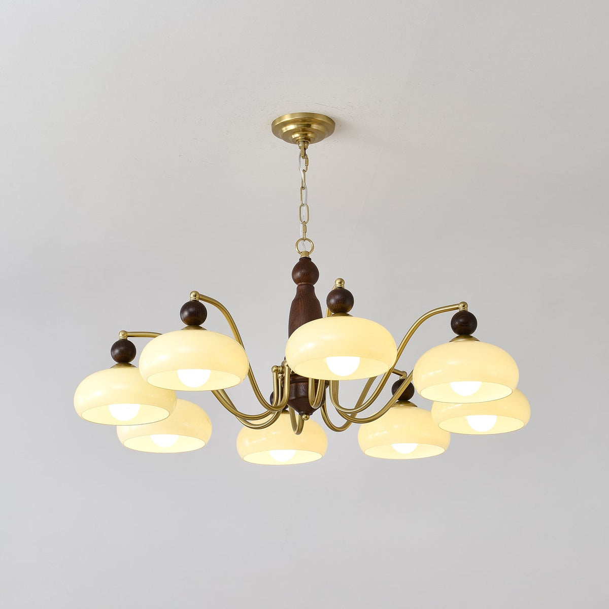 Revival Crown Chandelier – Ambient Illumination in Luxury Interior Setting View 14