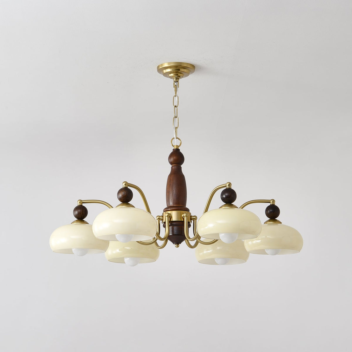 Revival Crown Chandelier – Ambient Illumination in Luxury Interior Setting View 15