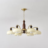 Revival Crown Chandelier – Ambient Illumination in Luxury Interior Setting View 15
