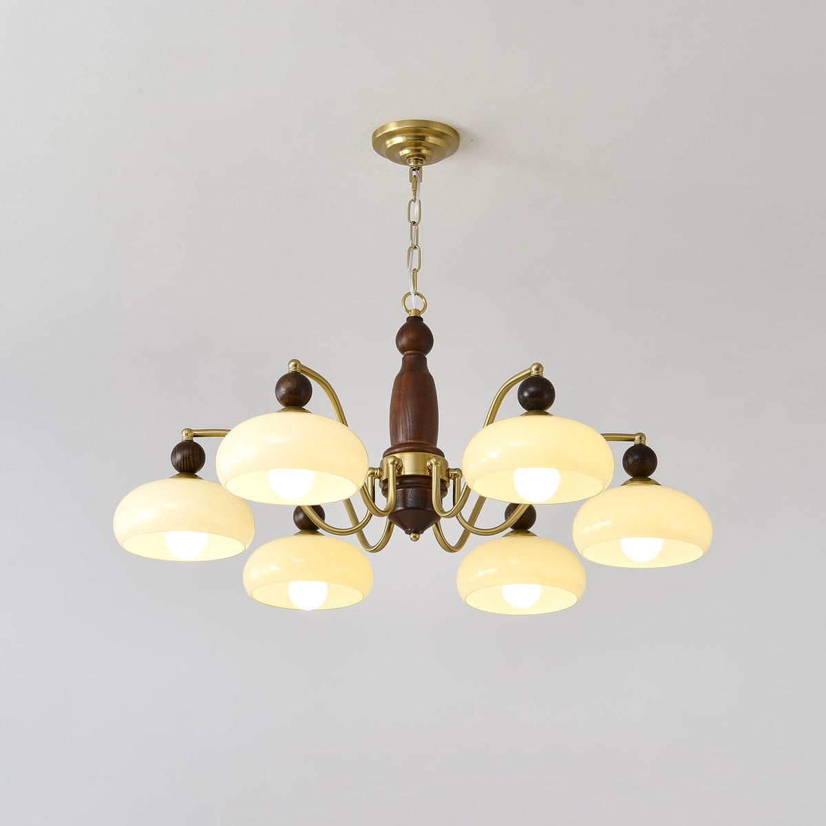 Revival Crown Chandelier – Ambient Illumination in Luxury Interior Setting View 16