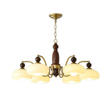Revival Crown Chandelier – Ambient Illumination in Luxury Interior Setting View 9