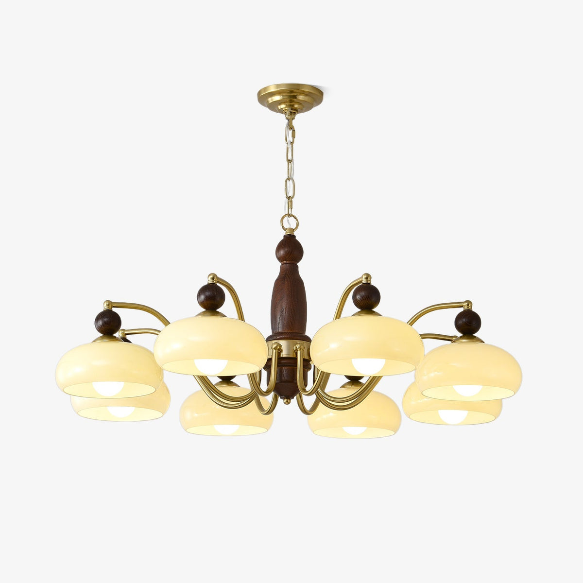 Revival Crown Chandelier – Handcrafted Architectural Luxury Lighting Fixture