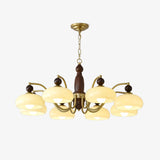 Revival Crown Chandelier – Handcrafted Architectural Luxury Lighting Fixture