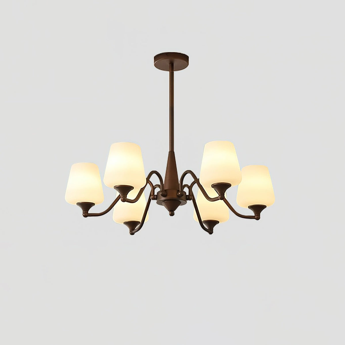 Modern Ridge Chandelier – Ambient Illumination in Luxury Interior Setting View 16