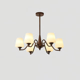 Modern Ridge Chandelier – Ambient Illumination in Luxury Interior Setting View 16