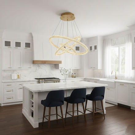 Ring Crystal Chandeliers Chandelier