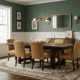 Ring LED Curated Optical Acrylic Chandelier – full fixture elevation view