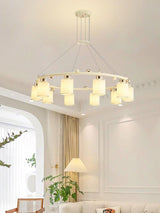 Ring Glass Cup Curated Mouth-Blown Frosted Glass – architectural ceiling profile