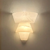Spanish Alabaster Wall Lamp View 2 | Rinkle Wall Lamp | Spanish Alabaster | JINSHE | JINSHE